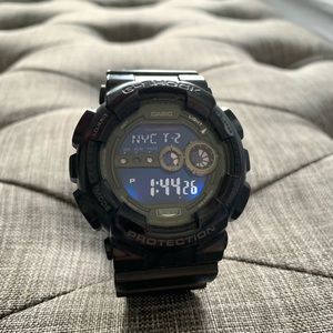 Matte black G-Shock